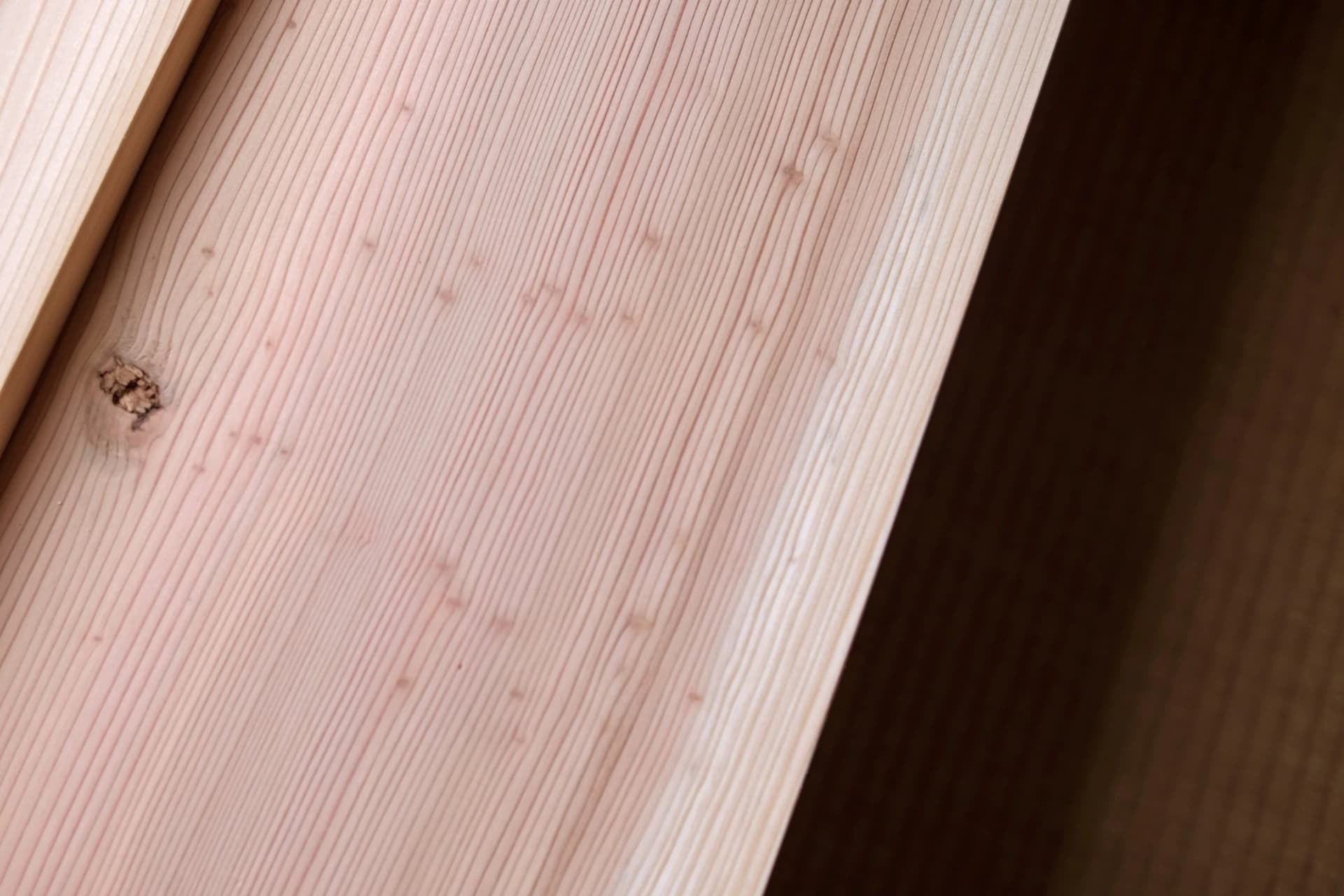 二間つづきの棚板