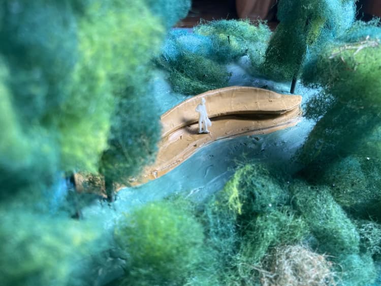 大地に抱かれる椅子